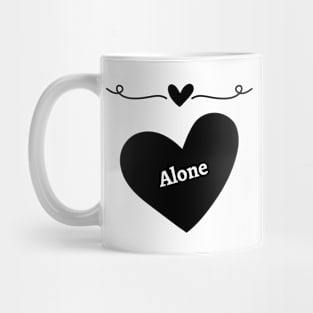 heart with text Mug